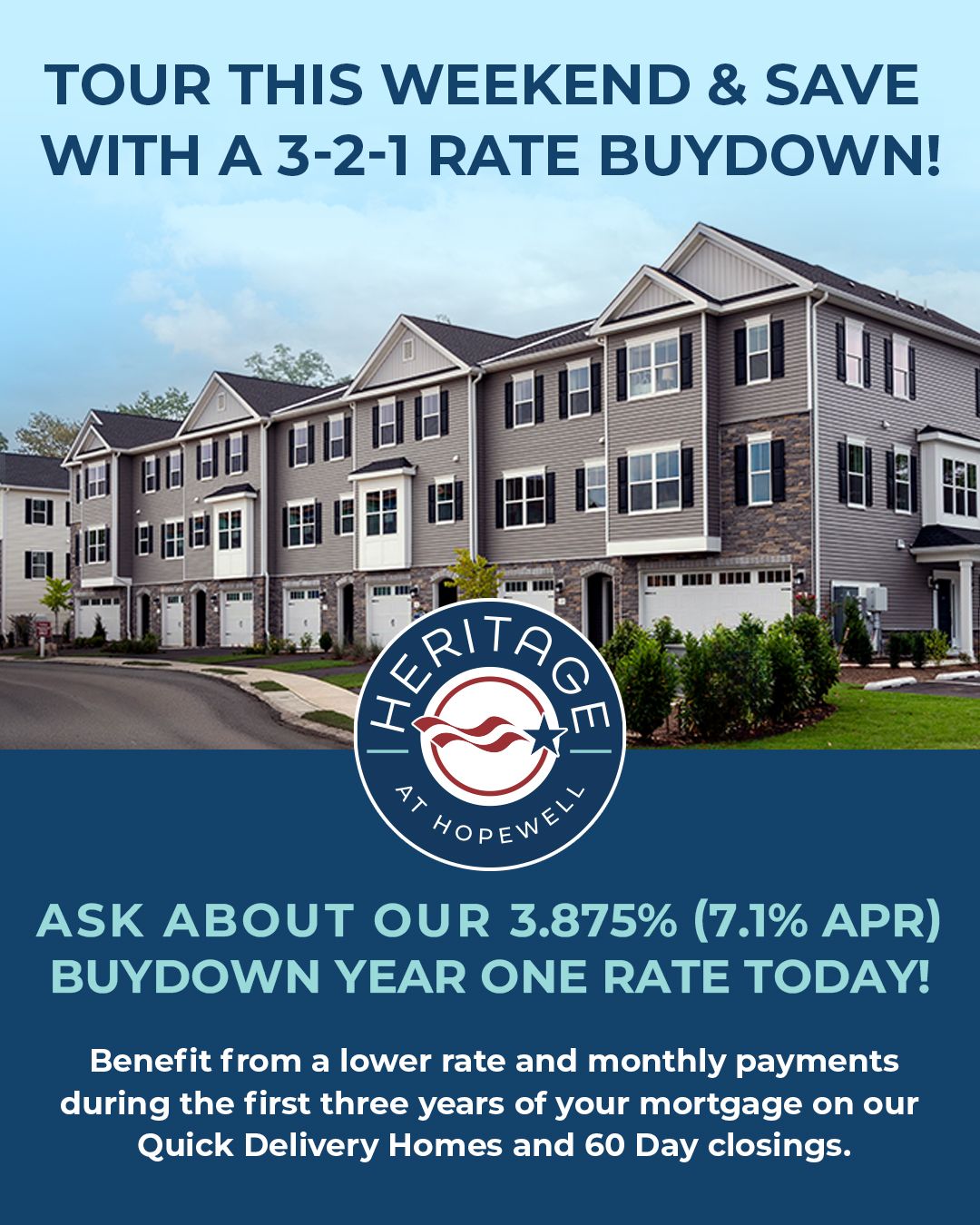 Heritage at Hopewell Mortgage Buydown Incentive