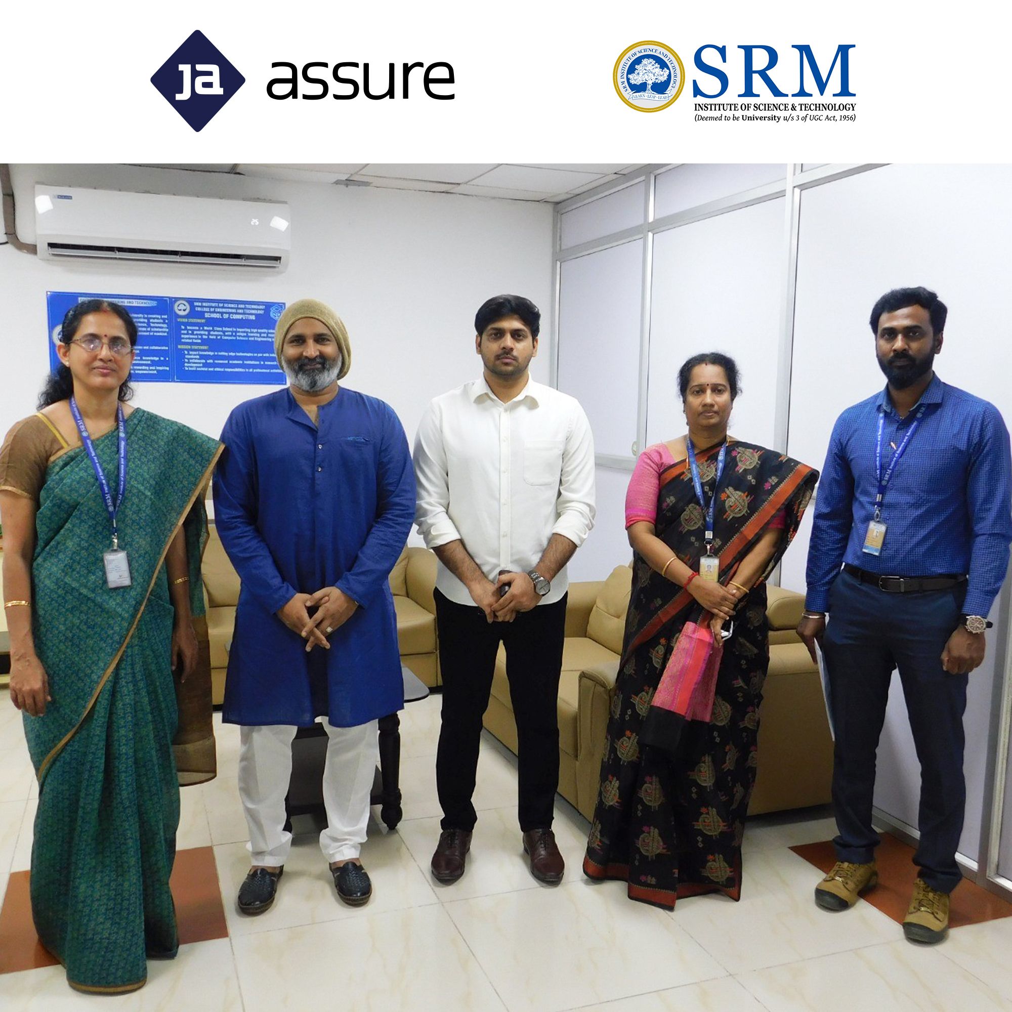 JA Assure and SRM University