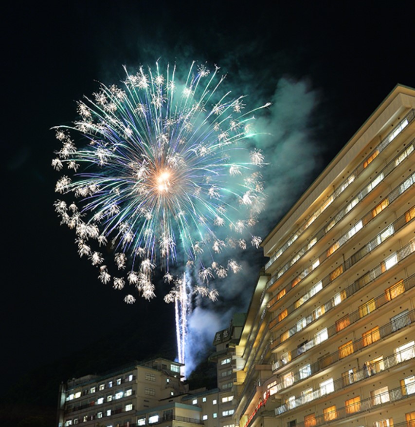 Kinugawa Onsen Fireworks