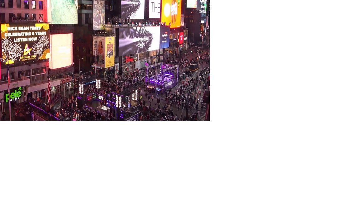Nick Egan Times Square 5th Year Anniversary Pictur