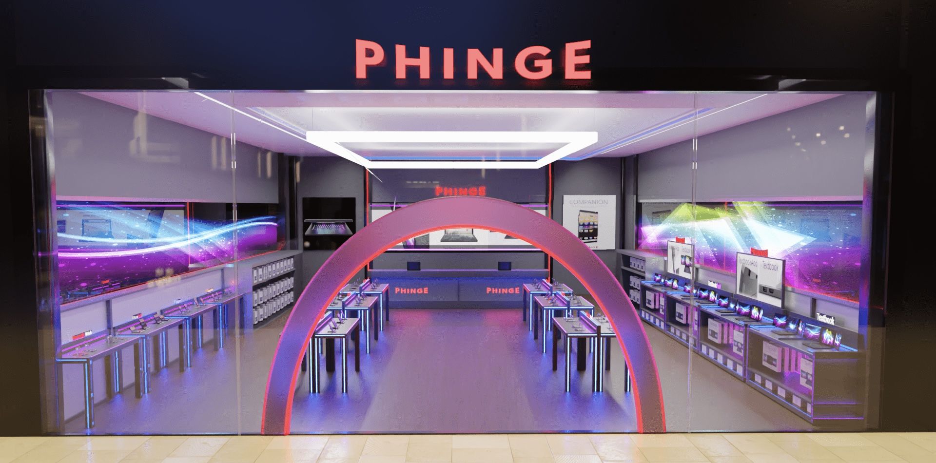Phinge Stores, Interactive World Of Netverse
