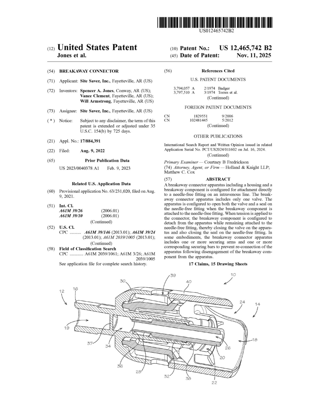 SafeBreak Generation 2 Patent