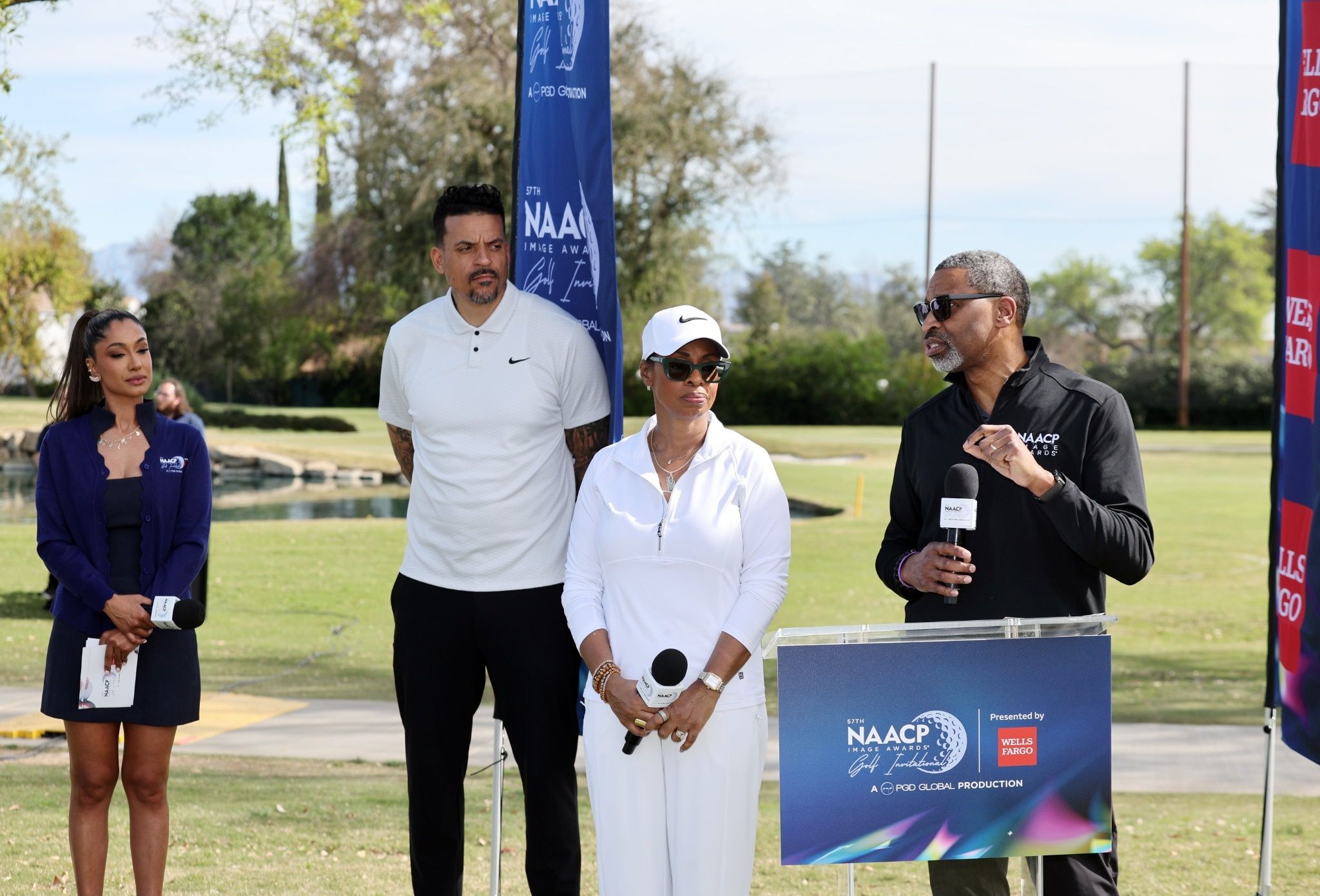Seema Sadekar, Matt Barnes, NAACP Executives